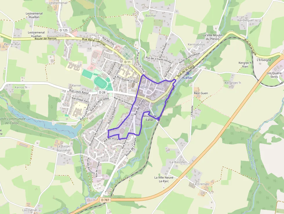 Appartement 47 m² deux pieces à vendre à Callac