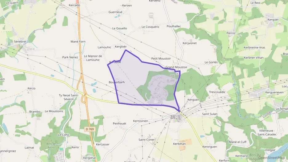 Appartement 84 m² quatre pièces à vendre à Caudan Appartement 84 m² quatre pièces à vendre à Caudan