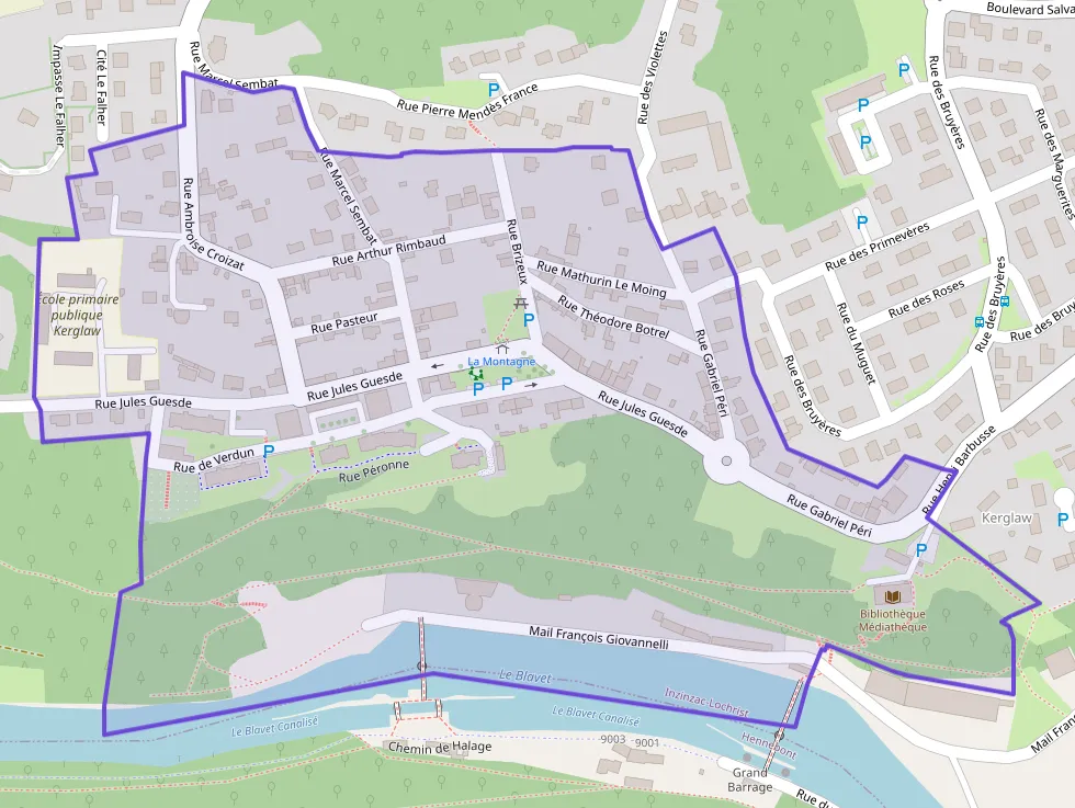 Appartement 75 m² trois pièces à vendre à Inzinzac-Lochrist