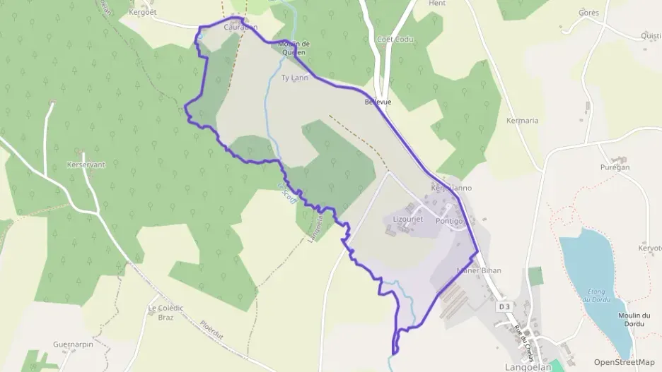 Appartement 40 m² deux pieces à vendre à Langoëlan