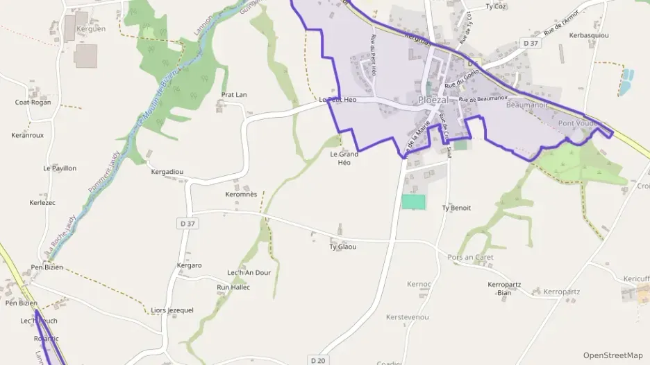 Appartement 53 m² une piece à vendre à Ploëzal Appartement 53 m² une piece à vendre à Ploëzal