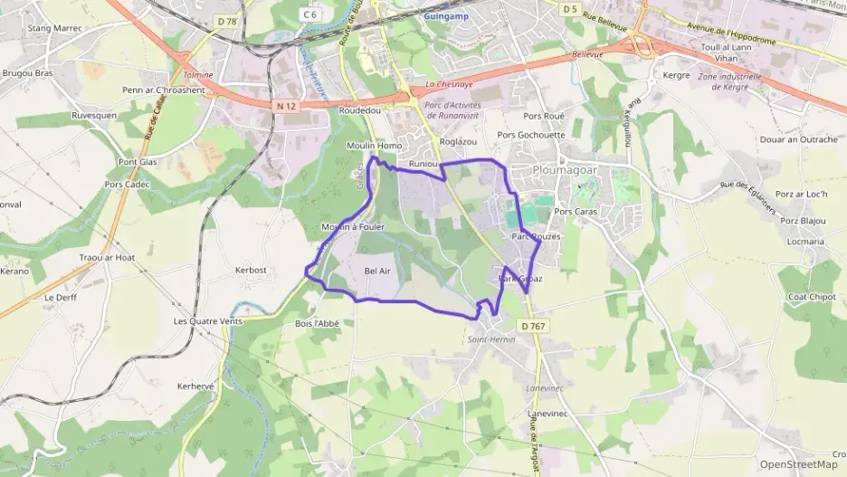 Appartement 23 m² une piece à vendre à Ploumagoar Appartement 23 m² une piece à vendre à Ploumagoar