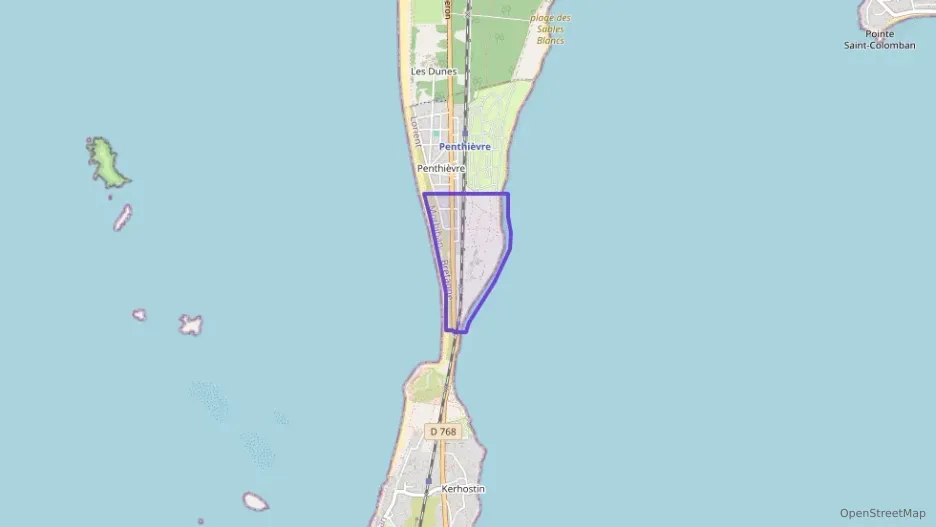 Appartement 44 m² trois pièces à vendre à Saint-Pierre-Quiberon Appartement 44 m² trois pièces à vendre à Saint-Pierre-Quiberon