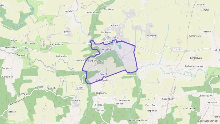 Appartement 80 m² trois pièces à vendre à La Chapelle-Neuve Appartement 80 m² trois pièces à vendre à La Chapelle-Neuve