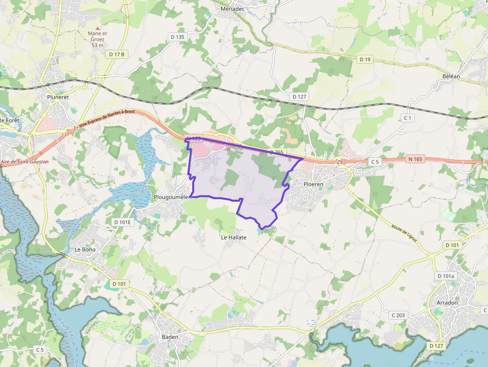 Appartement 90 m² quatre pièces à vendre à Plougoumelen