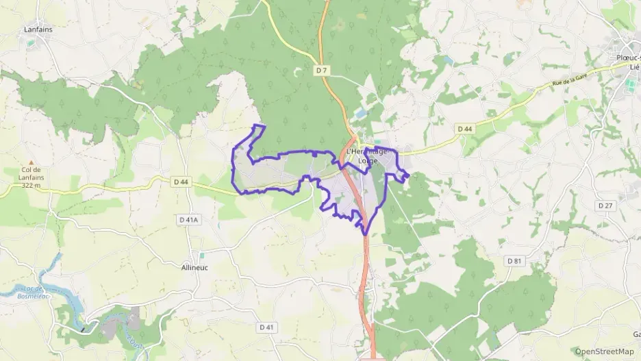 Appartement 30 m² trois pièces à vendre à Plœuc-L`Hermitage