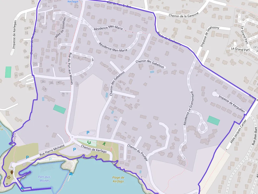 Appartement 44 m² trois pièces à vendre à Saint-Gildas-de-Rhuys