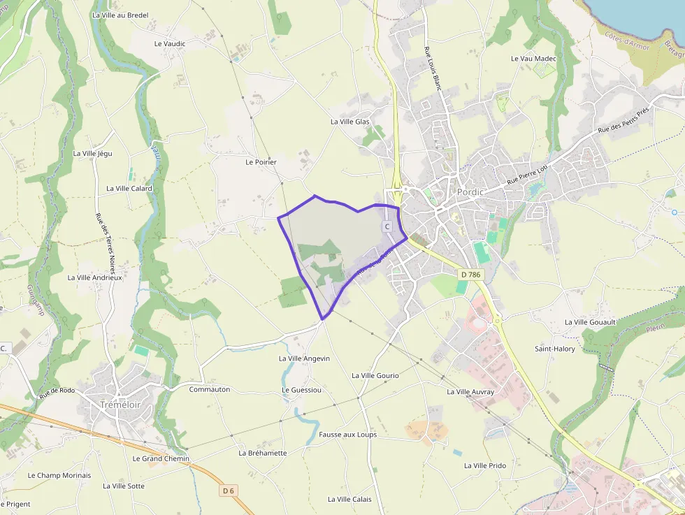 Appartement de deux pièces 46 m² à vendre  à Pordic