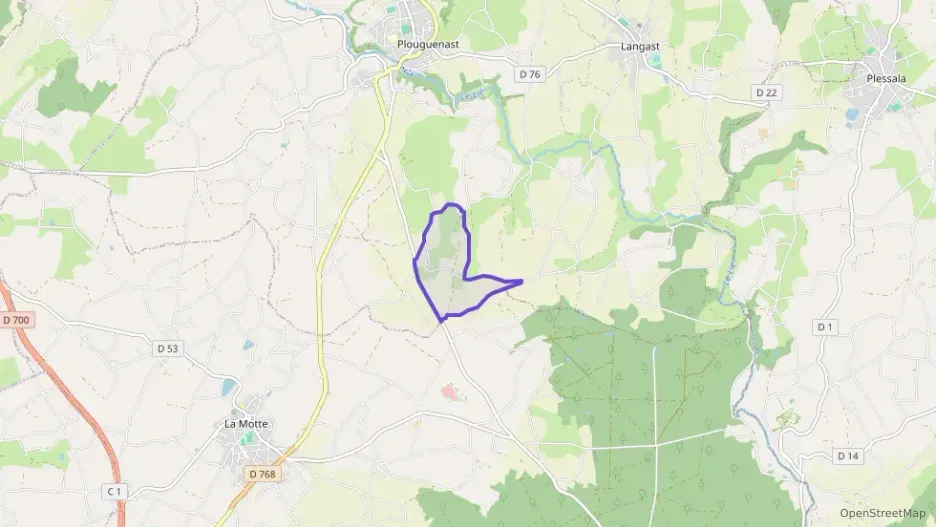 Appartement 28 m² une piece à vendre à Plouguenast-Langast Appartement 28 m² une piece à vendre à Plouguenast-Langast