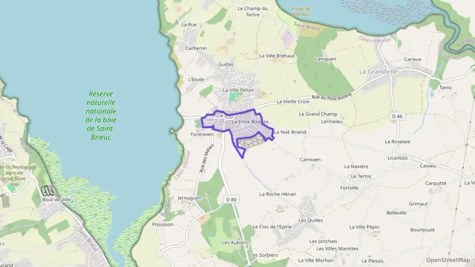 Appartement 60 m² trois pièces à vendre à Hillion