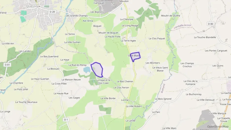 Appartement 44 m² deux pieces à vendre à Quessoy Appartement 44 m² deux pieces à vendre à Quessoy