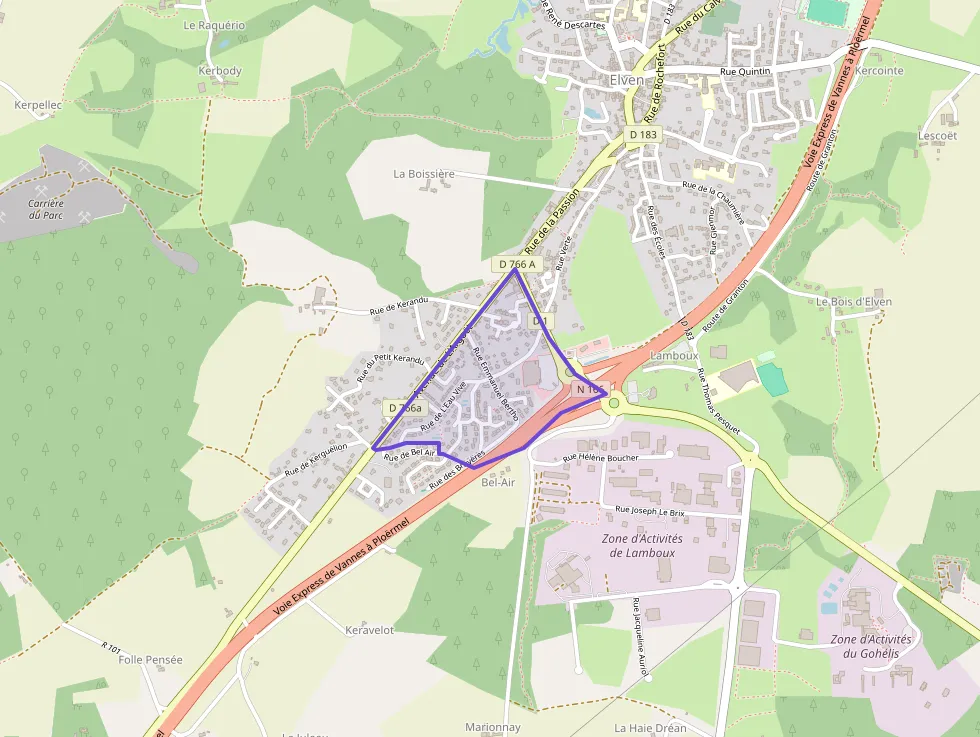 Appartement 70 m² quatre pièces à vendre à Elven