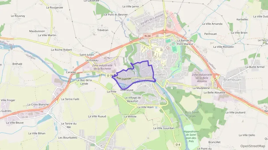 Appartement 77 m² trois pièces à vendre à Josselin