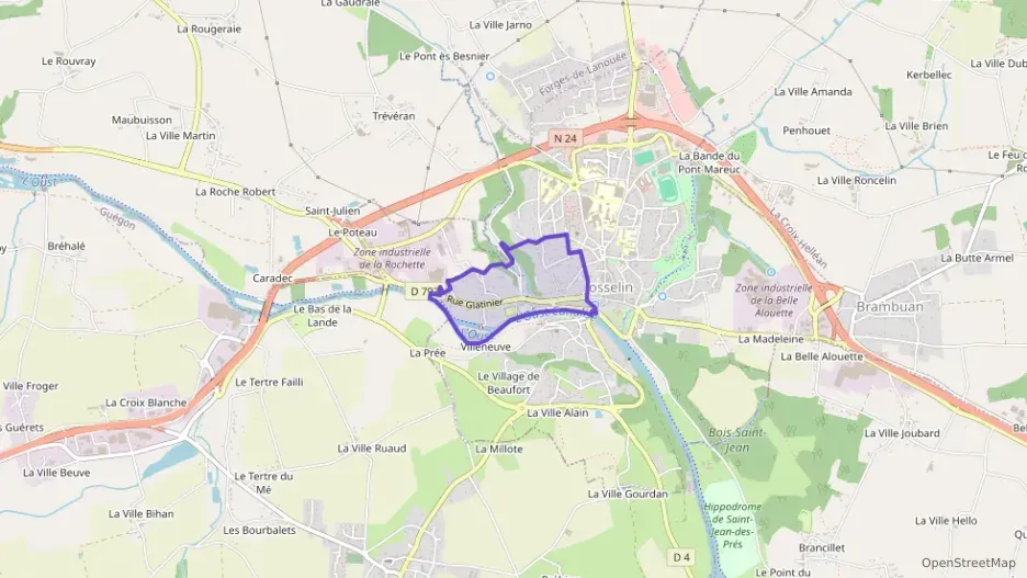 Appartement 36 m² une piece à vendre à Josselin