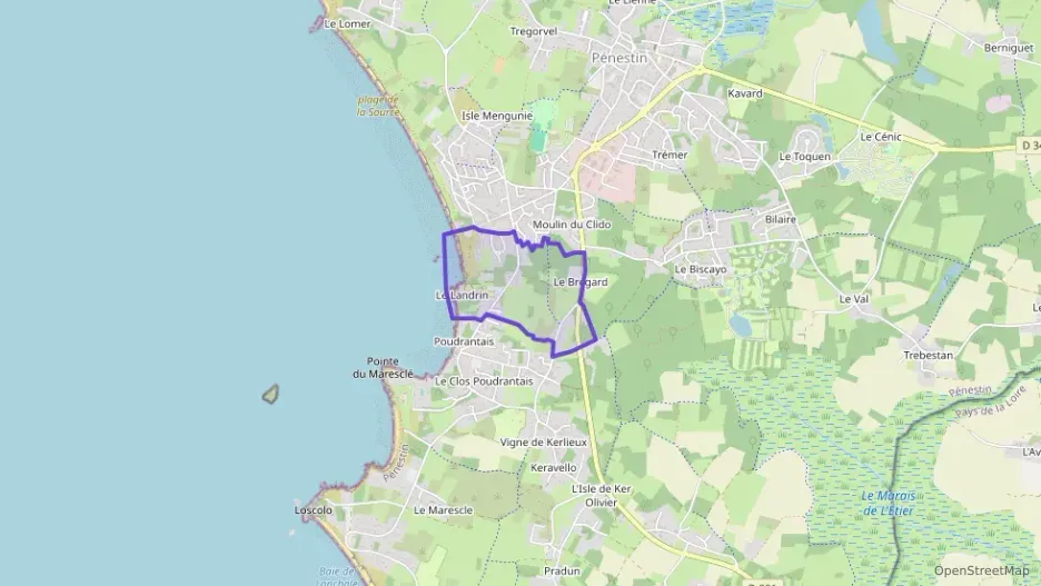 Appartement 27 m² deux pieces à vendre à Pénestin Appartement 27 m² deux pieces à vendre à Pénestin