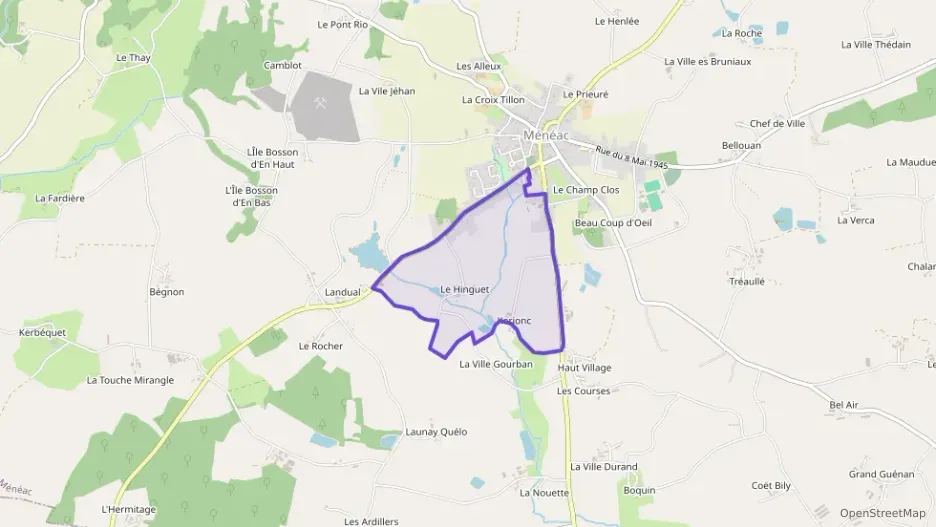 Appartement 48 m² deux pieces à vendre à Ménéac