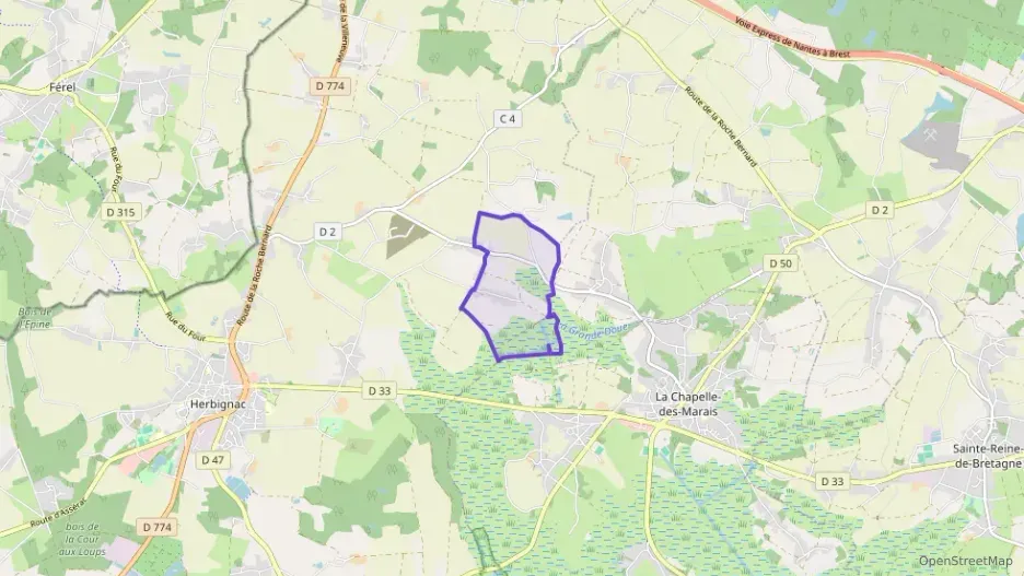 Appartement 55 m² trois pièces à vendre à Herbignac