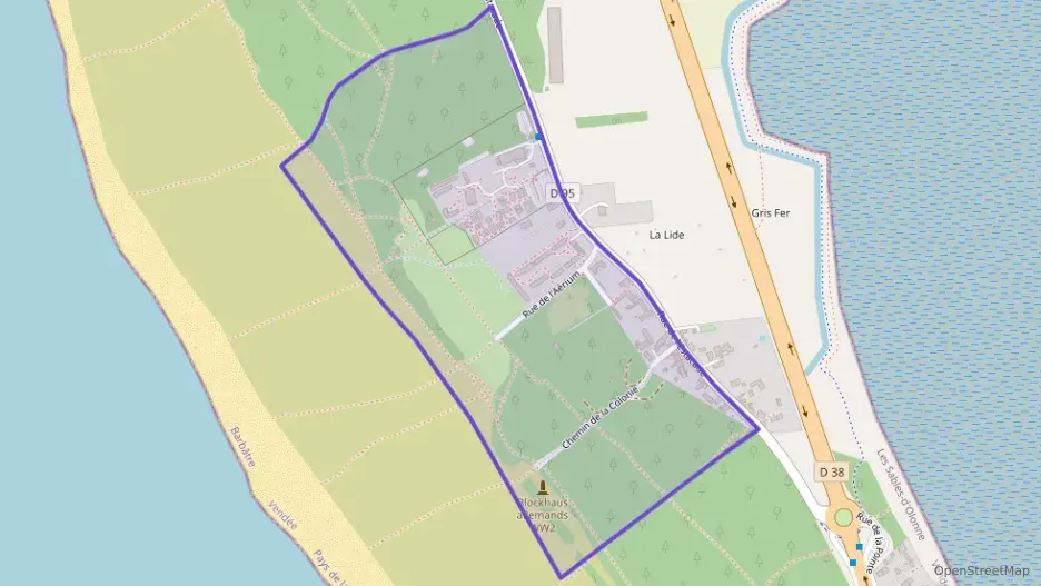 Appartement 39 m² deux pieces à vendre à Barbâtre