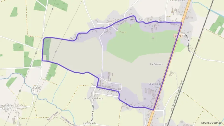 Appartement 99 m² trois pièces à vendre à Saint-Gildas-des-Bois