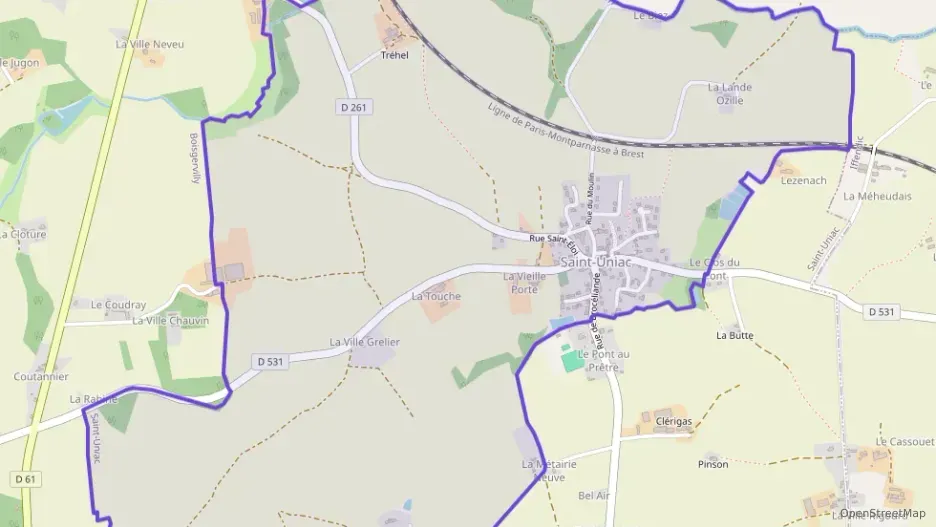 Appartement 57 m² trois pièces à vendre à Saint-Uniac