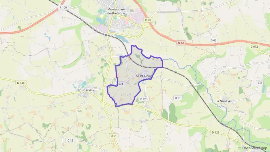 Appartement 57 m² trois pièces à vendre à Saint-Uniac