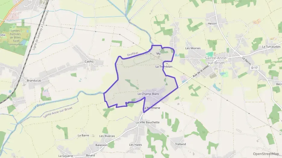 Appartement 118 m² quatre pièces à vendre à Sainte-Anne-sur-Brivet