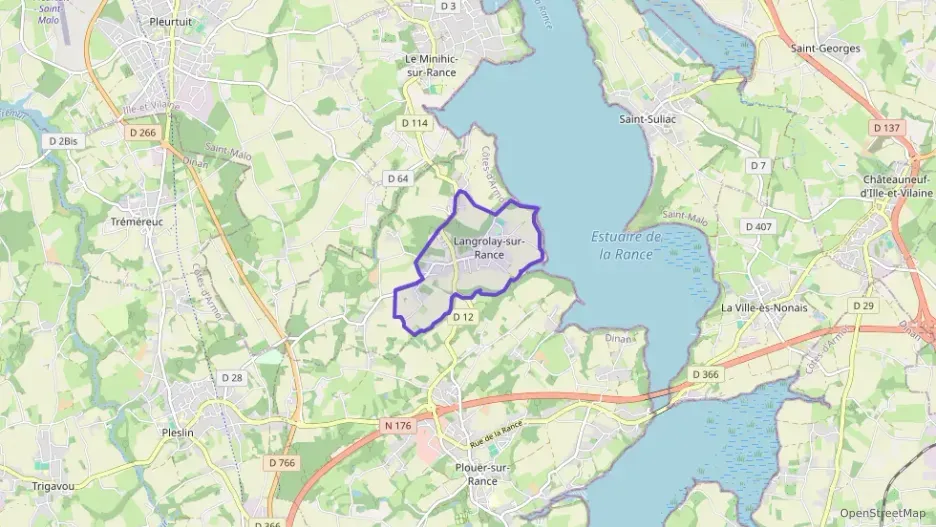 Appartement 80 m² trois pièces à vendre à Langrolay-sur-Rance Appartement 80 m² trois pièces à vendre à Langrolay-sur-Rance