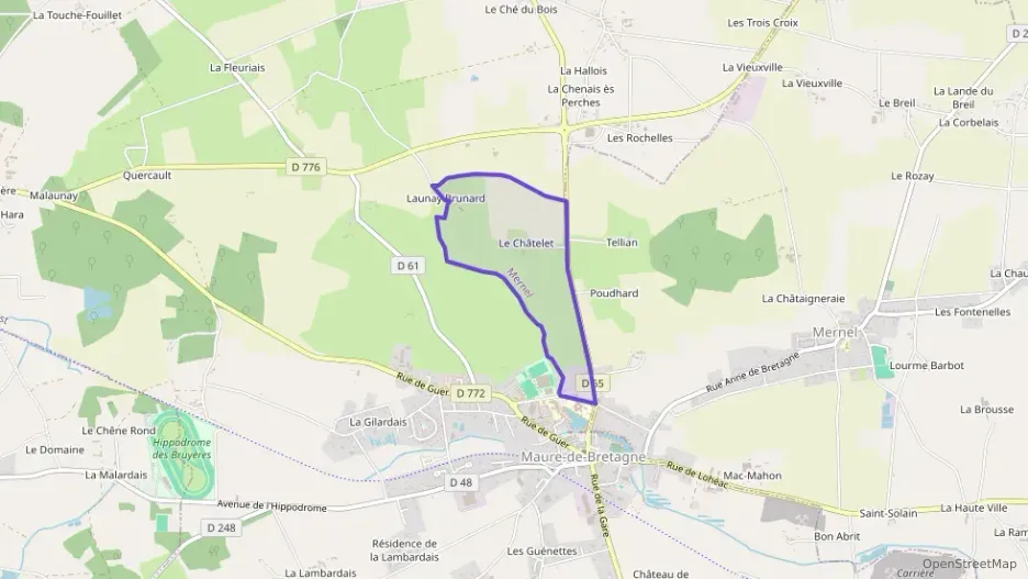 Appartement 55 m² trois pièces à vendre à Mernel