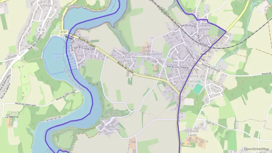 Appartement 49 m² trois pièces à vendre à La Vicomté-sur-Rance