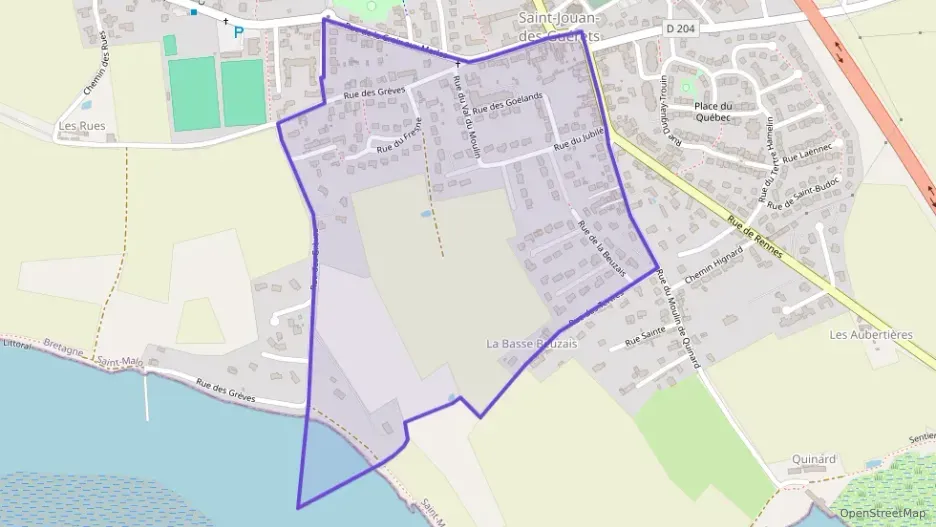 Appartement 43 m² deux pieces à vendre à Saint-Jouan-des-Guérets