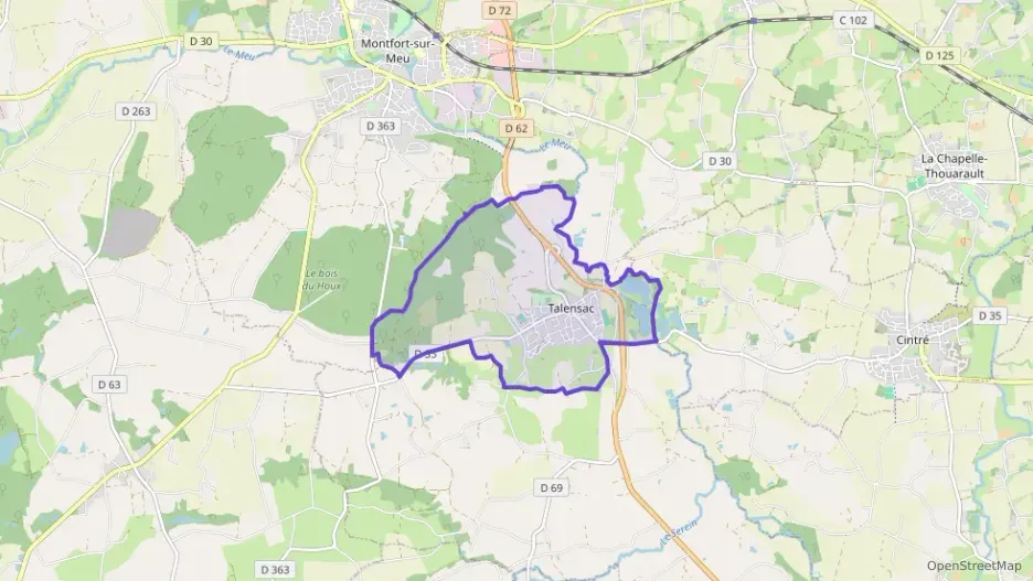 Appartement 70 m² trois pièces à vendre à Talensac