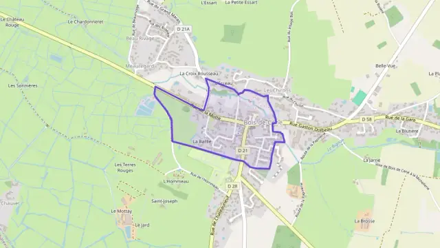 Appartement 46 m² deux pieces à vendre à Bois-de-Céné