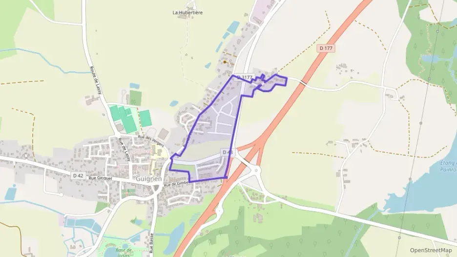 Appartement 53 m² deux pieces à vendre à Guignen