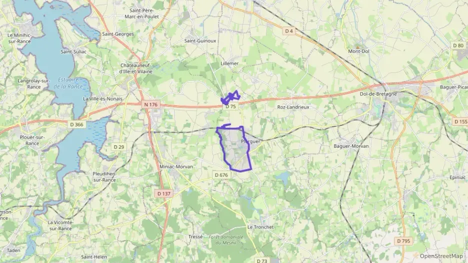 Appartement 98 m² quatre pièces à vendre à Plerguer