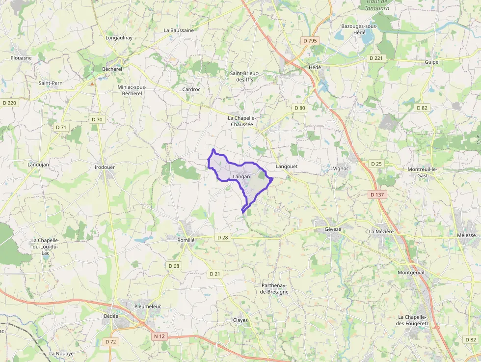 Appartement 70 m² quatre pièces à vendre à Langan