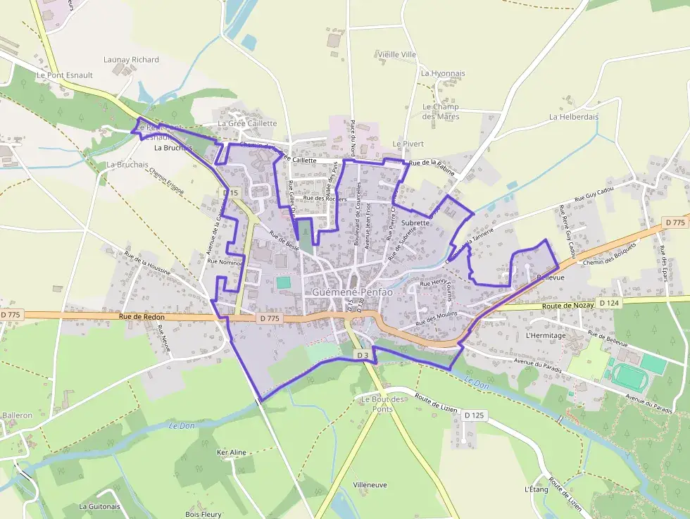 Appartement 57 m² trois pièces à vendre à Guémené-Penfao