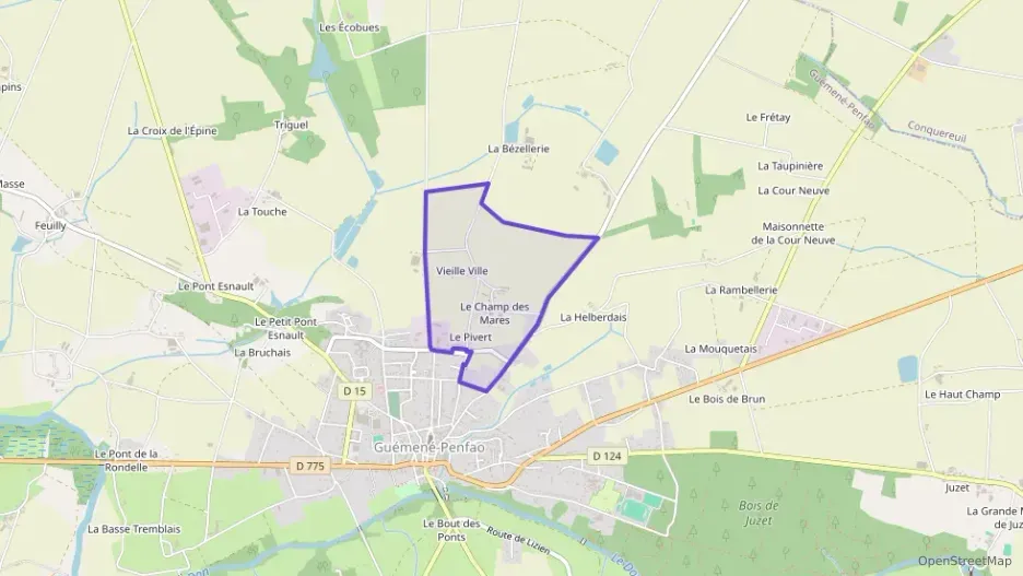 Appartement 85 m² quatre pièces à vendre à Guémené-Penfao