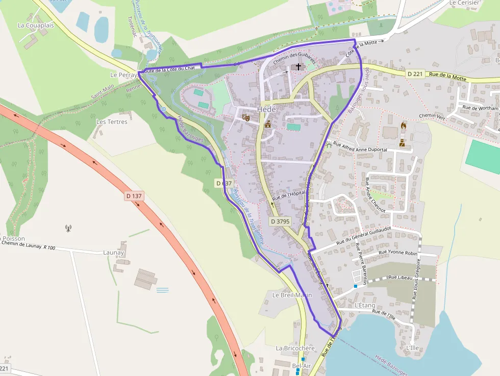 Appartement de trois pièces 65 m² à vendre à Hédé-Bazouges Appartement de trois pièces 65 m² à vendre à Hédé-Bazouges