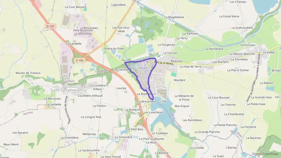 Appartement 48 m² deux pieces à vendre à Hédé-Bazouges