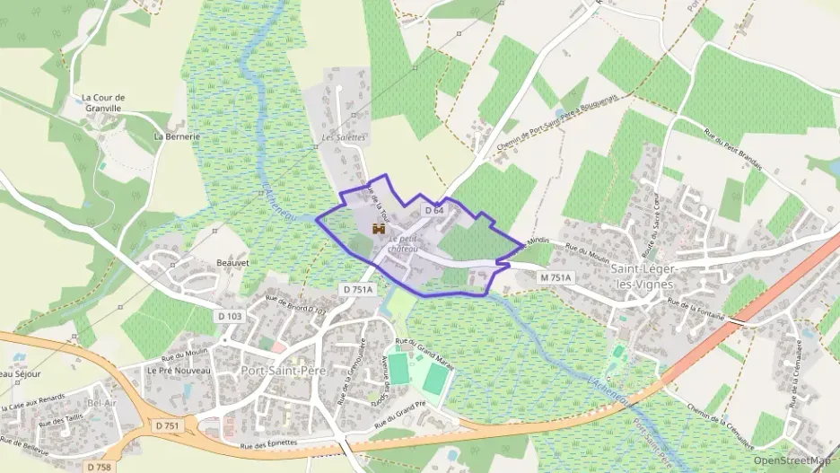 Appartement 80 m² quatre pièces à vendre à Port-Saint-Père