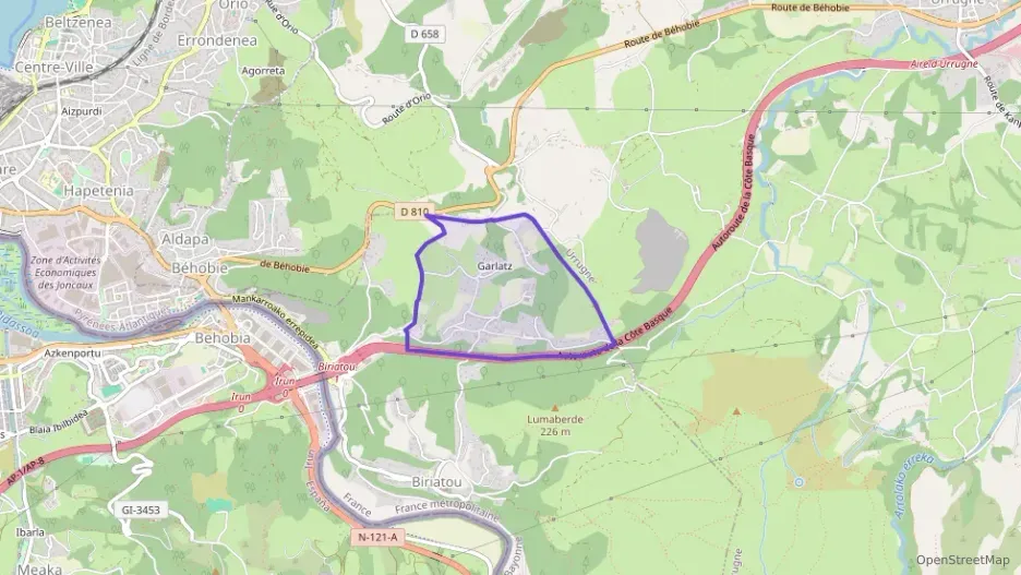 Appartement 65 m² trois pièces à vendre à Biriatou