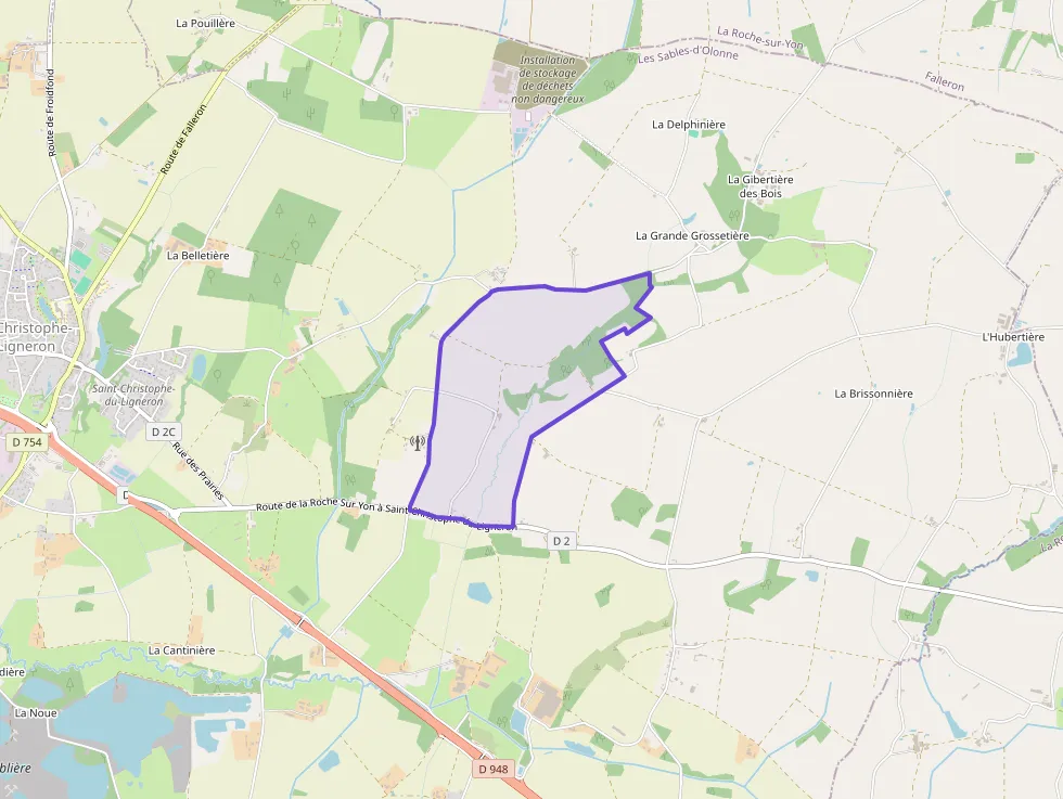 Appartement 66 m² trois pièces à vendre à Saint-Christophe-du-Ligneron