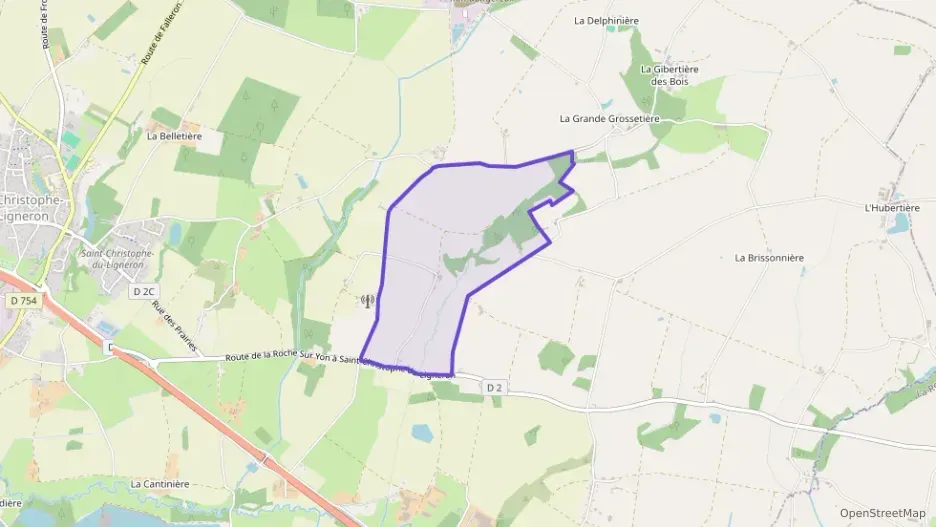 Appartement 66 m² trois pièces à vendre à Saint-Christophe-du-Ligneron