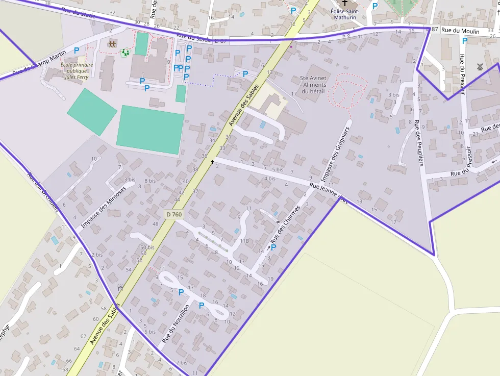 Appartement 49 m² deux pieces à vendre à Saint-Mathurin