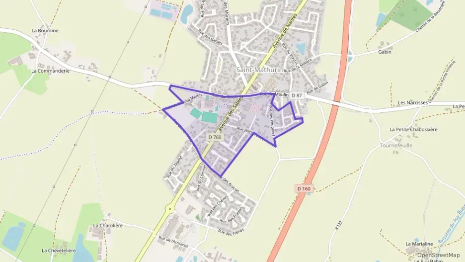 Appartement 49 m² deux pieces à vendre à Saint-Mathurin Appartement 49 m² deux pieces à vendre à Saint-Mathurin