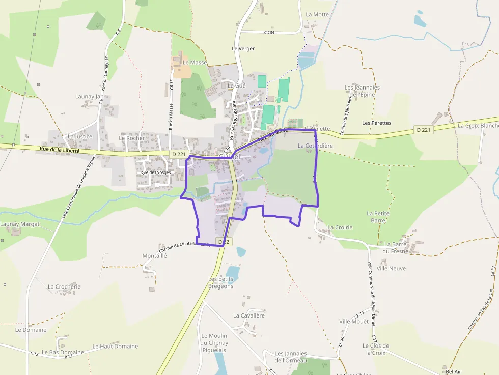 Appartement 38 m² trois pièces à vendre à Guipel