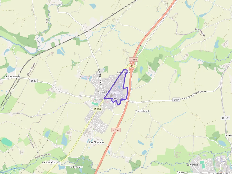 Appartement 44 m² trois pièces à vendre à Saint-Mathurin