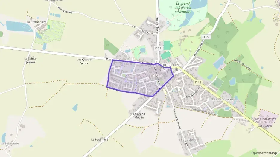 Appartement 54 m² trois pièces à vendre à Saint-Julien-des-Landes Appartement 54 m² trois pièces à vendre à Saint-Julien-des-Landes