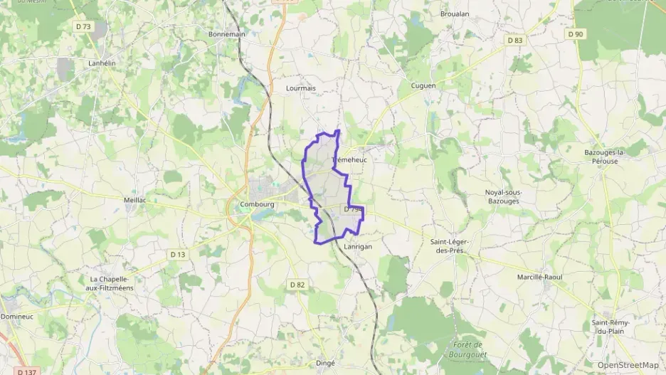 Appartement 72 m² deux pieces à vendre à Combourg