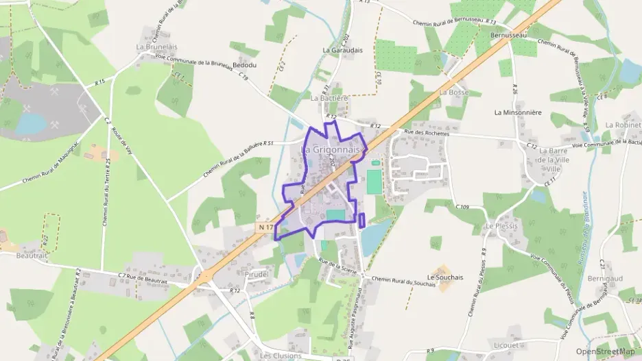 Appartement 28 m² une piece à vendre à La Grigonnais Appartement 28 m² une piece à vendre à La Grigonnais